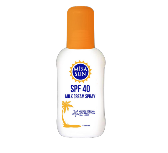 Mişa Sun Güneş Koruyucu Süt Kremi Sprey SPF 40
